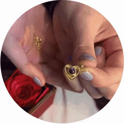 Collar corazón con foto - Eterna Huella