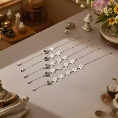 Pulsera varias huellas con foto y nombre - Eterna Huella