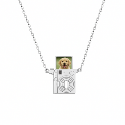 Collar cámara con foto personalizada - Eterna Huella