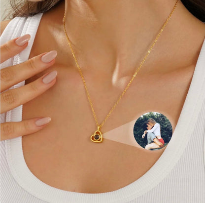 Collar corazón con foto - Eterna Huella