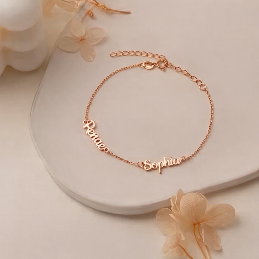 Pulsera con nombres - Eterna Huella