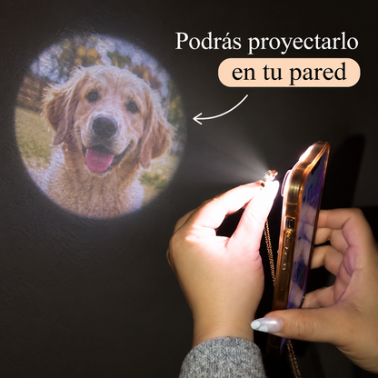 Collar huella con foto personalizada