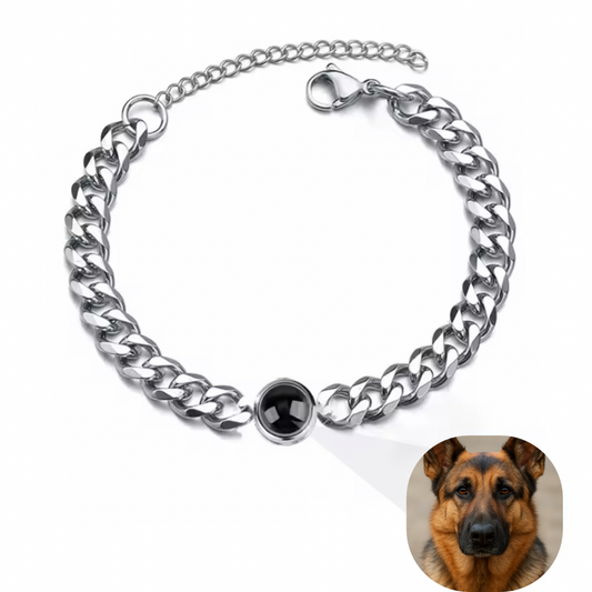 Pulsera para hombre con foto personalizada - Eterna Huella