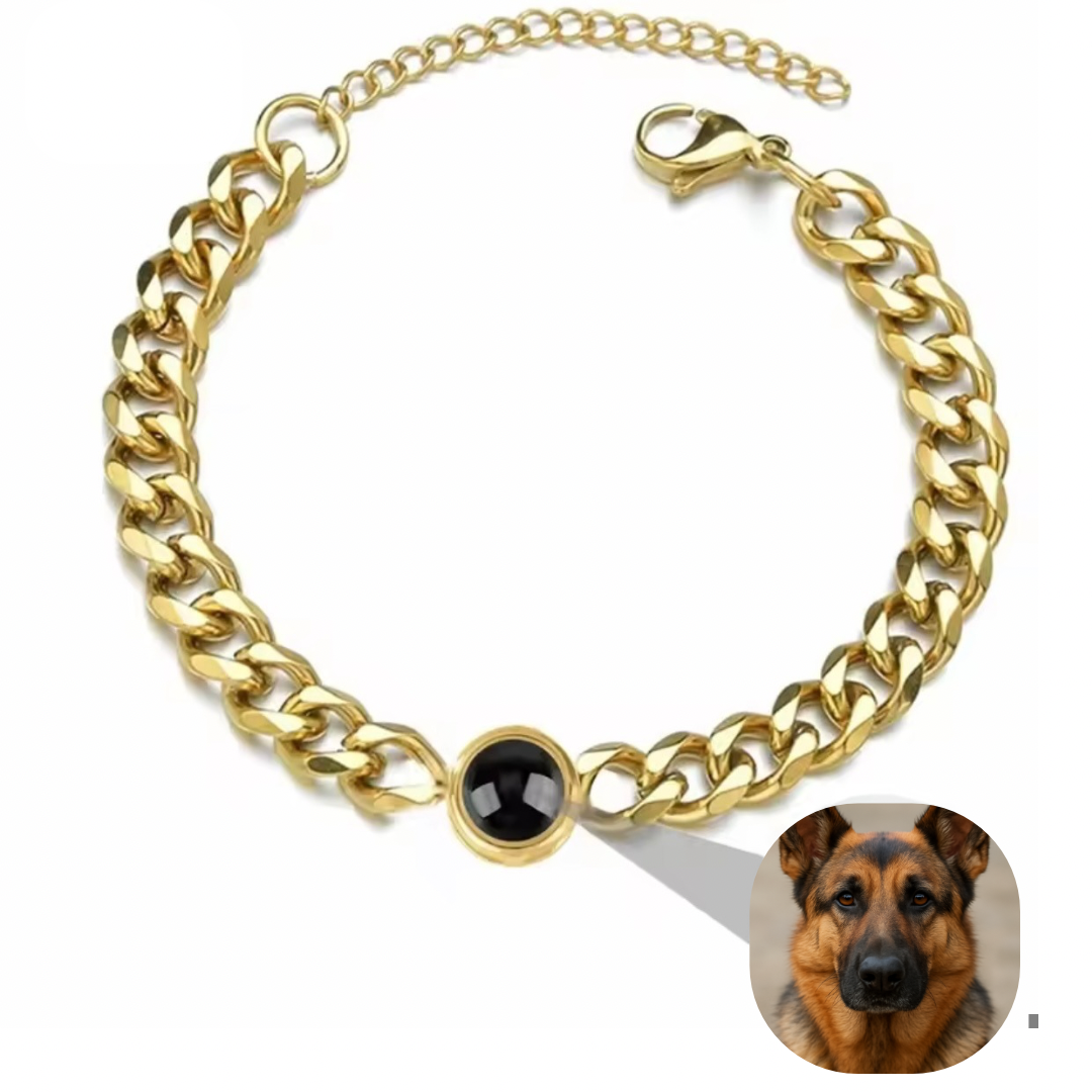 Pulsera para hombre con foto personalizada - Eterna Huella
