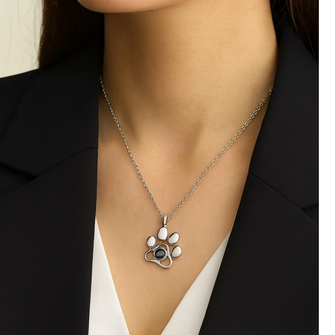 Collar huella con foto personalizada - Eterna Huella