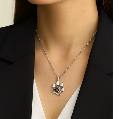 Collar huella con foto personalizada - Eterna Huella