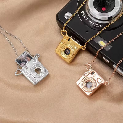 Collar cámara con foto personalizada - Eterna Huella