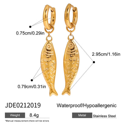Pendientes Virelisse Fish