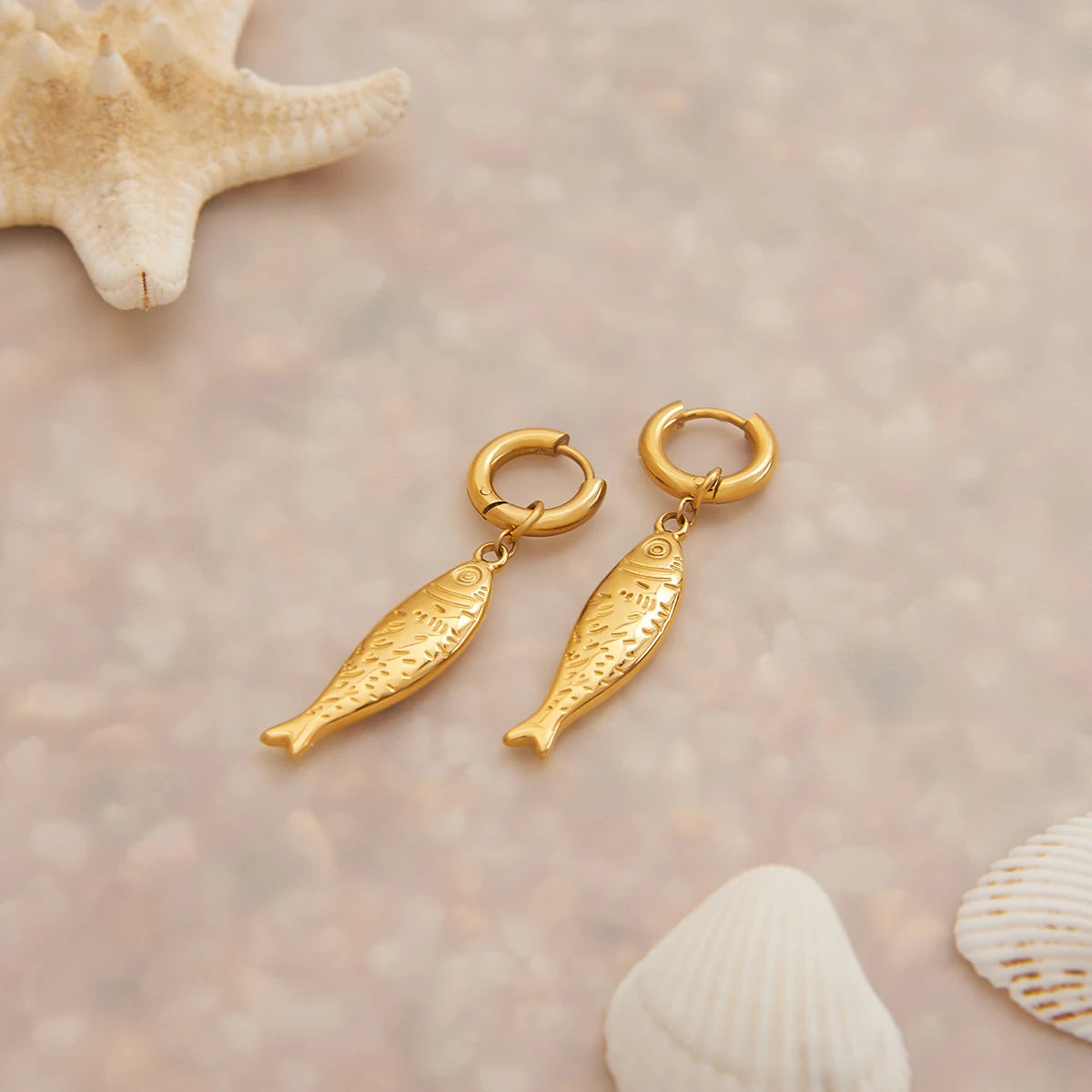 Pendientes Virelisse Fish